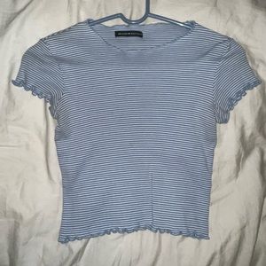 Brandy Melville ribbed cropped top